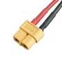 URUAV DC 5.5mm*2.5mm Female to Amass XT30/XT60 Female Connector Plug Cable for URUAV 6 in 1 PRO/ToolkitRC Charger