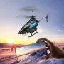 4DRC M6 2.4G 3.5CH 4K HD Doppia Telecamera Elicottero RC RTF per Principianti con Fotografia Aerea per Evitare Ostacoli