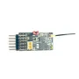 RX42BRB Multi-protocol 6CH Mini Compatible RC Receiver with Dual Brushed 7.5A ESC for Flysky Wfly Microzone Radio Transmitter