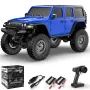 Volantexrc EXHOBBY 787-1 İki Pil RTR 1/24 2.4G 4WD RC Araba Kaya Tırmanma Aracı LED Işık Arazi Tırmanma Canavar Kamyon Araçlar Modeller Oyuncaklar