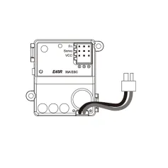 MJX M162 M163 Orijinal Fırçasız 2'si 1 Arada 35A ESC Alıcısı RC Araba Parçaları E45R