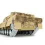 Tongde Model Leopard 2A7 1/16 2.4G RC Main Battle Tank Smoke Sound Recoil Shooting LED Light Simulated Vehicles Models RTR Toys