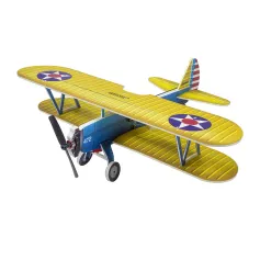 Dancing Wings Hobby E25 Stearman PT-17 Kaydet 450mm Apertura alare Materiale PP Aeroplano RC Biplano Ala Volante KIT/KIT+Combo di Potenza