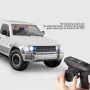 LDRC 1297 Pajero DIY KIT 1/14 4WD RC Araba LED Işık Off-Road Kamyon Tırmanma Kaya Tırmanma Aracı Tam Orantılı Araçlar Modelleri Uzaktan Kumandalı Oyuncaklar