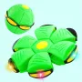 Đồ chơi ngoài trời UFO biến hình kỳ diệu có đèn LED hình đĩa bay giúp giảm căng thẳng, vui nhộn, đa năng, nhựa phẳng, hai chế độ