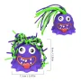 Mainan Monster Berteriak Penghilang Stres Anti Kecemasan Gadget Lucu untuk Anak-anak Warna Ungu