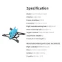 HGLRC Drashark 75mm Wheelbase 1.6 Inch Frame Kit for FPV Racing Drone