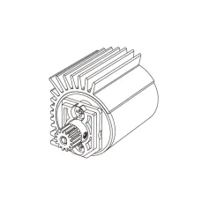 Carro RC original MJX M162 M163 sem escovas 2835 com motor de dissipador de calor B2835A, conjunto de engrenagens 16392B, peças