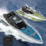 777-582 2.4G RC Boat Waterproof Remote Control Ship High Speed Vehicles Cruiser Models