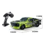 HBX HAIBOXING 2103 RTR 1/14 2.4G 4WD Drift RC Car LED Light Gyro Full Proportional High Speed On-Road Racing Flat Vehicles Models Toys