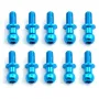 10PCS Metal Pull Rods Shocks Ball Head M3 for TAMIYA TT01 TT02 D5 1/10 RC Car On-Road Vehicles Models Toys Spare Parts 53640