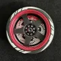 LJF RC Transmitter Metal Steering Wheel Handwheel for LDARC CT01 X43 V64 M58 Remote Controller Upgrade Part