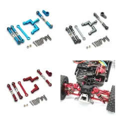 Upgraded Steering Components Steering Rods Servo Arms Servo Rods Accessories For MJX 16207 16208 16209 16210 H16 RC Car Parts