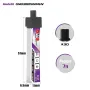 6Pcs Gaoneng 3.8V 300mAh 60C 1S LiHV Battery A30 Plug With Adapter Cable for Happymodel Mobula6