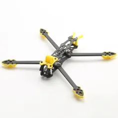 Mark4 8 Inci 375mm Jarak Roda 5mm Lengan 3K Kit Rangka Gentian Karbon untuk FPV RC Dron Lumba Jarak Jauh DIY