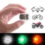 Lampada di segnalazione di avvertimento con luce flash a LED per volo notturno, lampeggiante stroboscopico anticollisione per drone DJI Mini 3 PRO / Mini 2 / AIR 2S / DJI AVATA / FIMI X8 SE / FIMI X8 MINI