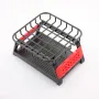 QY3D Upgraded Spare Tire Rack Rear Truck Bed Skateboard Parts for TOYOTA Land Cruiser LC79 MNRC MN82 1/12 RC Cars Vehicles Accessories