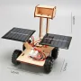 Ahşap Güneş Enerjili Ay Keşfi Rover Modeli Montaj Seti Kendin Yap Çocuklar İçin Bilim Deneyi Eğitim Bulmaca Oyuncak Öğrenci Teknolojisi Küçük Üretim