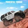 Volantexrc EXHOBBY 787-1 İki Pil RTR 1/24 2.4G 4WD RC Araba Kaya Tırmanma Aracı LED Işık Arazi Tırmanma Canavar Kamyon Araçlar Modeller Oyuncaklar