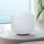 [US Direct] CVNC 432Hz 10\ C Note Chakra Crystal Singing Bowl Frosted Quartz Sound Heal Bath