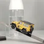 LDARC R01 1/64 2.4G RWD RC Car Micro Rock Crawler Mini Climbing Truck LED Light 3 Speed Off-Road Vehicles Models Remote Control Racing Full Proportional Toys 60 Minutes Working Time