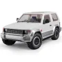 LDRC 1297 Pajero DIY KIT 1/14 4WD RC Araba LED Işık Off-Road Kamyon Tırmanma Kaya Tırmanma Aracı Tam Orantılı Araçlar Modelleri Uzaktan Kumandalı Oyuncaklar