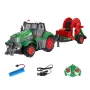 Landi QH205 1/24 27MHZ 4CH RC Auto Farmer Series Hout Gesimuleerd Transport Model Licht Geluid Afstandsbediening Speelgoed Jongens Kiepwagen Techniek Voertuigset Kinderen Cadeaus