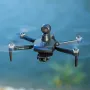YLR/C S185 GPS 5G Tekrarlayıcı Dijital FPV 2.7K HD Kamera 3 Eksenli EIS Mekanik Gimbal Engellerden Kaçınma 7.2 inç Dokunmatik LCD Ekran Kontrol Cihazı Fırçasız Katlanabilir RC Drone Quadcopter RTF