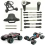 XLF F22A 1/10 Brushless RC Spare Steering/Servo/Rocker Linkage Rod/Main Drive Shaft Car Vehicles Model Parts