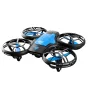 4DRC V8 Mini WiFi FPV com câmera HD Controle de gestos Acrobacias Quedas Luzes LED coloridas Grade Proteção total Presente para criança Brinquedos RC Drone Quadricóptero RTF