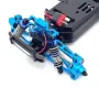 Peças de reposição de metal atualizadas, volante dianteiro, conjunto de assentos para roda traseira, para modelos de veículos RC 1/20 MJX 20208 JJRC C8811