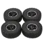4Pcs AUSTAR AX-3020C 1.9 Inch 103mm RC Car Tires With Hub For 1/10 D90 SCX10 CC01 RC Car Crawler