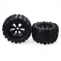 1/8 Monster RC Car Wheels Tires For Redcat Rovan HPI Savage XL MOUNTED GT FLUX HSP ZD Racing Parts 