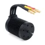 SURPASS HOBBY M2845/M540 Tamamen Siyah Su Geçirmez Fırçasız Motor M45A Su Geçirmez ESC 4.0 Konnektörü 1/14 Model RC Araba Parçalarına Uygun