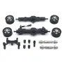 1/10 Car Spare Parts For WPL C74 Metal Upgrade Axle Steering Gear Seat Hub Transmission Shaft RC Car Parts