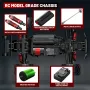 SMRC 1213 PRO RTR 1/14 2.4G 4WD 55km/h Brushless RC Car Full Proportional LED Light Vehicles Models Metal Diff Drive Shaft Gears Toys