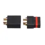 Amass XT60W Waterproof Plug Gold-Plated Black Bullet Connector Male and Female Plug for RC Drone