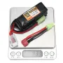 ZOP Power 3S 11.1V 1300mAh 25C LiPo Battery T Plug for RC Car FPV Racing Drone Airplane Helicopter