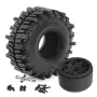 4PCS Climbing Rock Crawler Tires Wheels Rims for 1/8 Off-Road Truck Crossrc Yikong MST MJX H8H RC Cars Vehicles Models Spare Parts R215
