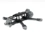 TEOSAW Mark 3 145mm Wheelbase 4mm Arm Thickness Carbon Fiber 3 Inch Freestyle Frame Kit Support 14mm 19mm FPV camera for RC Drone FPV Racing