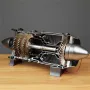 NIKOLATOY 1/3 WP-85 Jetmotormodell DIY Monteringssats Utmärkt STEAM Vetenskaplig Utbildning Upptäcktsleksaker Barn Barnpresenter