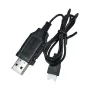 Eachine P-51D Miss Helen 500mm RC Airplane Replacements Spare Part USB Charger Cable For 2S 7.4V Lithium Battery