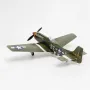 Avion de chasse télécommandé MinimumRC P51 Mustang d'une envergure de 420 mm avec train d'atterrissage rétractable et moteur