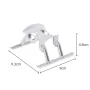 BRDRC Foldable Extended Heighten 40mm Landing Gear Skid Legs Protector Support for DJI FLIP RC Drone Quadcopter