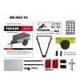 HG TRASPED HG4-54 อุปกรณ์เสริมสำหรับรถพ่วง SUZUKI JIMNY HG4-53 1/16 รถ RC รุ่น ชิ้นส่วน
