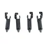 Spring Heightened Extended Landing Gear Gimbal Skid Shock Absorber Leg Tripod with Night Fill LED Light Flashlight for Hubsan ACE PRO / ACE SE RC Drone Quadcopter