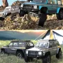 YIKONG YK4107 1/10 2.4G 4WD RC Araba Kaya Tırmanma Aracı İki Hızlı Diferansiyel Kilidi LCG Şasi Tankı Dönüş LED Işıkları Canavar Off-Road Kamyonet Tırmanma Kamyonu Araç Modelleri Elektrikli Uzaktan Kumanda Simülasyon Oyuncaklar