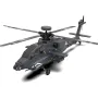 YXZNRC F11-S 1:32 AH-64 Apache Scale 2.4G 6CH GPS Altitude Hold Posicionamento de Fluxo Óptico Câmera FPV 5.8G Motor Duplo Brushless Flybarless RC Helicóptero RTF