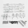 Wltoys 1/14 144001 Metal Upgrade Rear Arm Steering Cup C Seat RC Car Parts