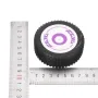 2PCS Wltoys 124019 1/12 RC Car Spare Front/Rear Tires Wheels 1826 1827 Vehicles Model Parts